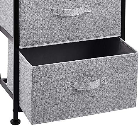 Amazon Basics Fabric 4-Drawer Storage Organizer Unit for Closet, Black - Image 2