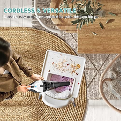 Handheld Vacuum Cleaner, 8000Pa Strong Suction Portable Hand Vacum Cordless - Image 8